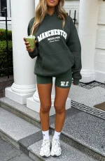 Decade Classics Varsity Bike Green Short