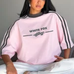 Deep Waters Oversized Baby Pink Tee