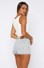 Emerson Denim Glacier Blue Short-3