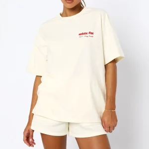 Era 8 Oversized Cherry Cream Tee-1