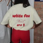 Era 8 Oversized Cherry Cream Tee