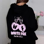 Feel The Love Oversized Hoodie Black