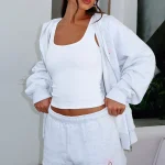 Fell So Hard Lounge Grey Marle Short