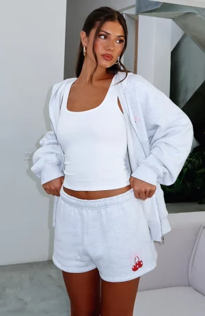 Fell So Hard Lounge Grey Marle Short