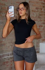 Finding My Way Charcoal Short