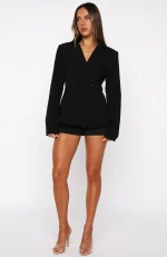 Fix Up Look Sharp Blazer Black-4