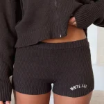 Floating By Knit Chocolate Short