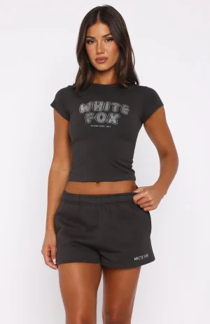 Forever Is Ours Lounge Charcoal Short