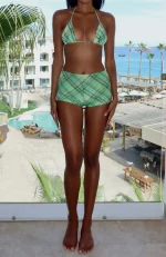 Forever Life Booty Citrus Check Short