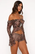 Forever Life Booty The Wild Print Short-2