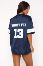 Friday Night Lights Oversized Navy Jersey-4