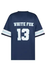 Friday Night Lights Oversized Navy Jersey-5