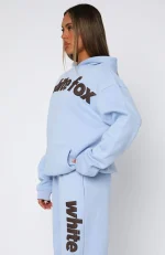 From The Archives Allora Oversized Hoodie Blue-3