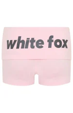 From The Archives Gigi Fold Over Booty Pink Short-4