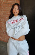 From The Archives Jaxx Oversized Hoodie Dark Grey Marle-1