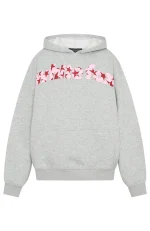 From The Archives Jaxx Oversized Hoodie Dark Grey Marle-6