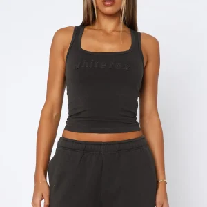 From The Archives Lexi Lounge Charcoal Short-1