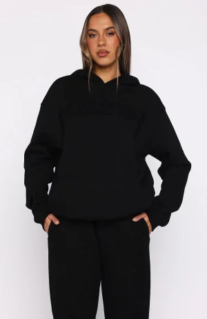From The Archives Lexi Oversized Hoodie Black