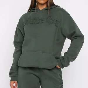 From The Archives Lexi Oversized Hoodie Khaki-1