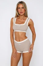 Got Carried Away Booty Moon Short-2