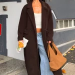 Got To Go Teddy Coat Coffee