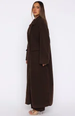 Got To Go Teddy Coat Coffee-2