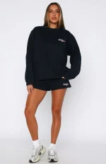 Got What You Need Lounge Navy Short-4