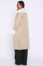 Help Me Down Coat Beige-4