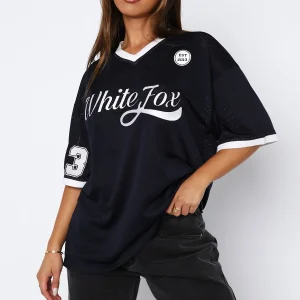 Hit A Home Run Oversized Navy Jersey-1