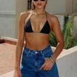 Hurt Feelings Denim Cobalt Blue Wash Short