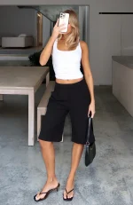 I'm With You Black Short