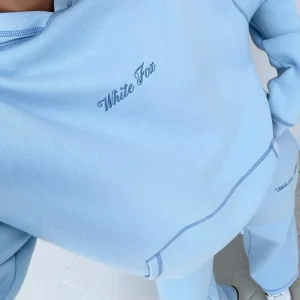 Instant Attraction Oversized Hoodie Baby Blue