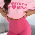 Just To Be Popular Bike Pink Short