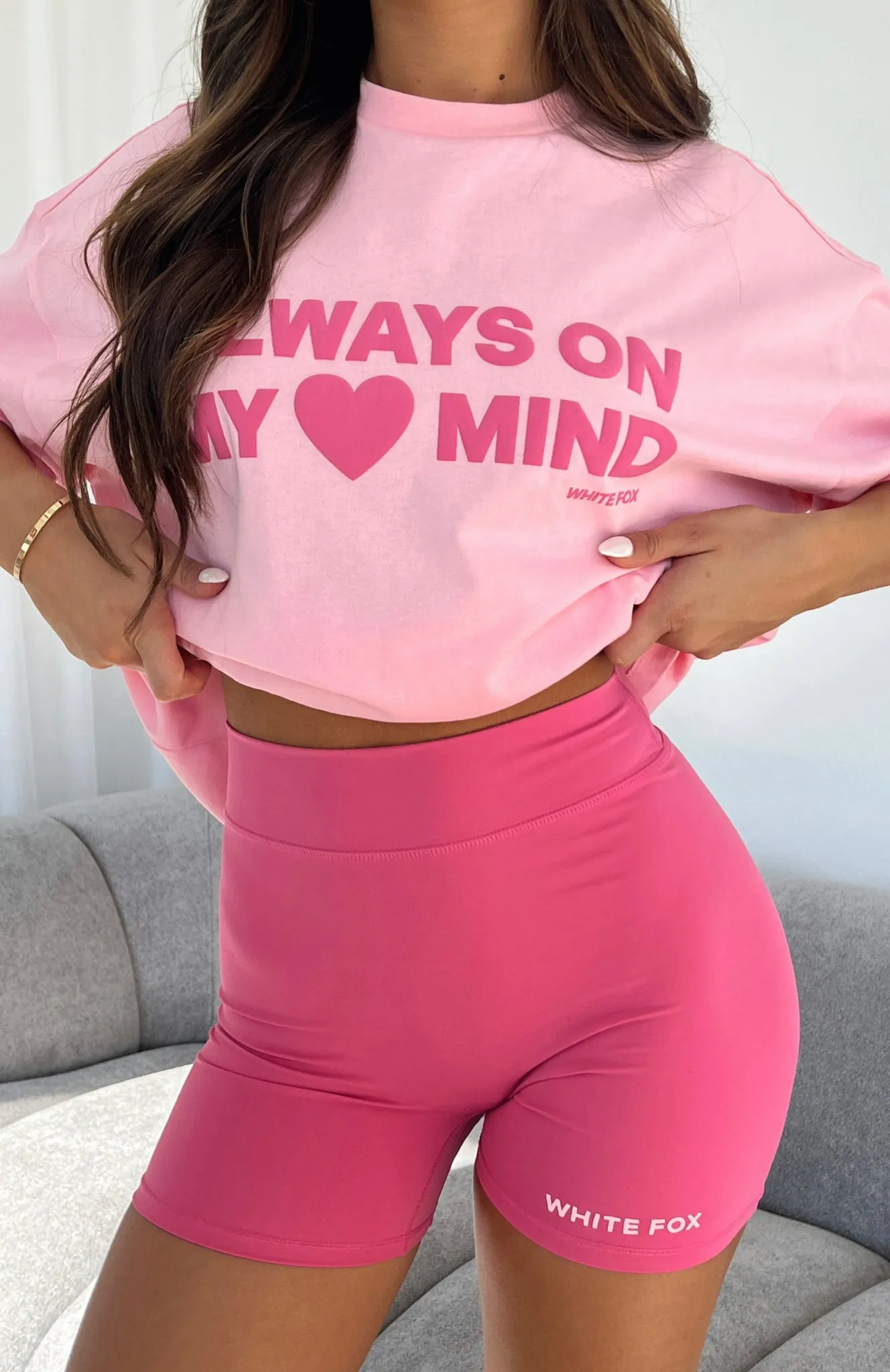 Just To Be Popular Bike Pink Short Just To Be Popular Bike Pink Short