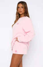 Keep Blooming Lounge Pink Short-2