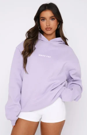 Leisure Series Oversized Hoodie Lavender-1