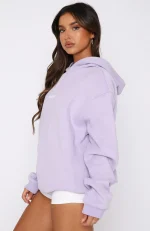 Leisure Series Oversized Hoodie Lavender-2