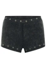 Lost Souls Booty Washed Black Short-4
