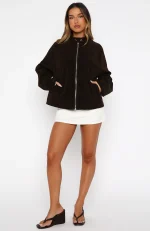 Love Is Blind Jacket Chocolate-4