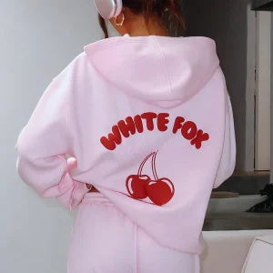 Love Me Tender Oversized Hoodie Pink