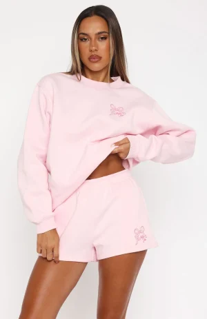 Love You Forever Lounge Pink Short-1