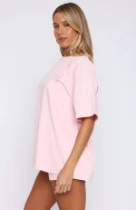 Love You Forever Oversized Pink Tee-2
