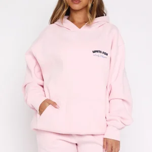 Lucky Thirteen Cheyenne Oversized Hoodie Soft Pink-1