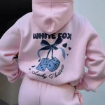 Lucky Thirteen Cheyenne Oversized Hoodie Soft Pink