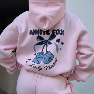 Lucky Thirteen Cheyenne Oversized Hoodie Soft Pink