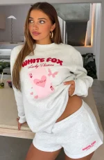 Lucky Thirteen Stephanie Lounge Grey Marle Short