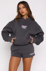 Lucky Thirteen Stephanie Lounge Volcanic Short-1