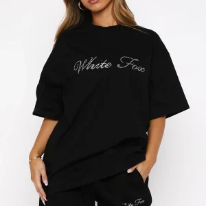 Make It Or Break It Oversized Black Tee-1