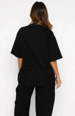 Make It Or Break It Oversized Black Tee-3