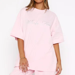Make It Or Break It Oversized Pink Tee-1